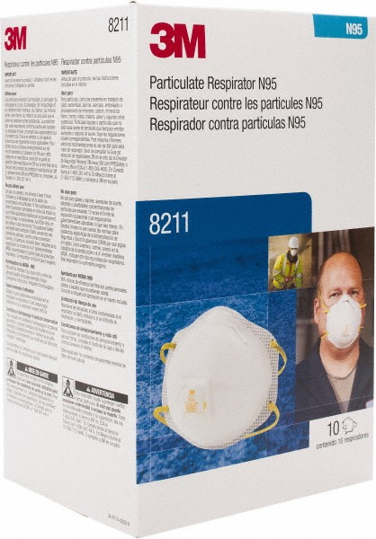 Picture of 3M 7000029720 N95 Particulate Respirator Mask