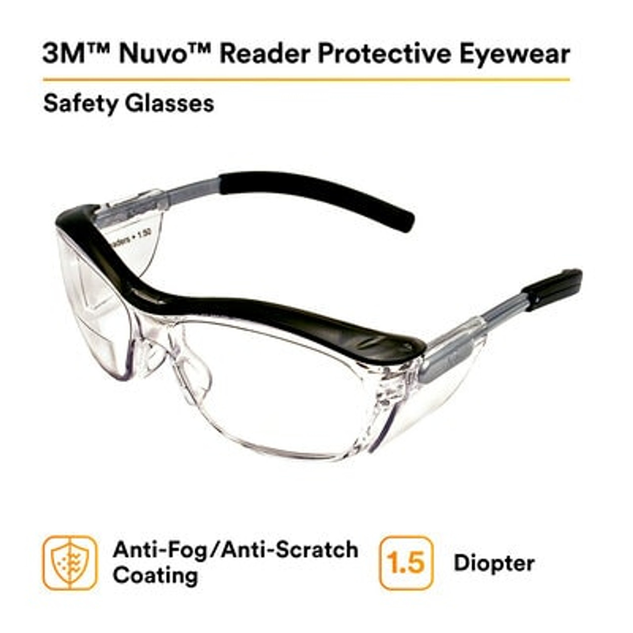Picture of 3M 7000052797 3M Nuvo Reader Protective Eyewear