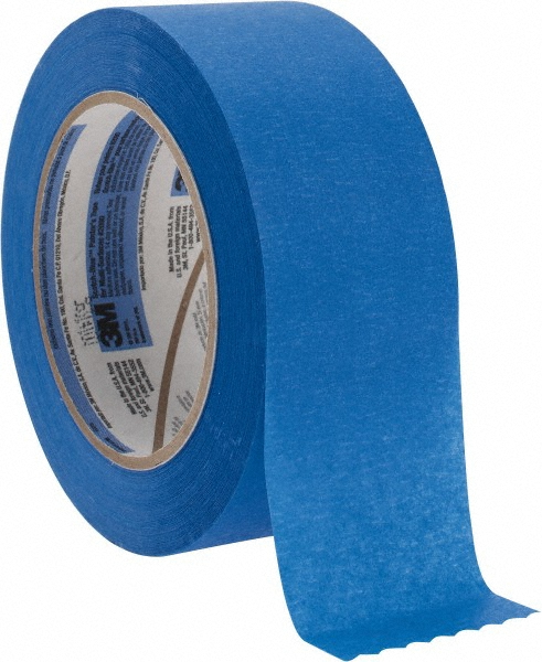 Picture of 3M 7100186980 2In Wide 60Yd Long 5.7Mil Thick Blue 3M™ 7100184948 Microfinishing Film Roll 1 X 656 Ft X 3 20 Micron 372L