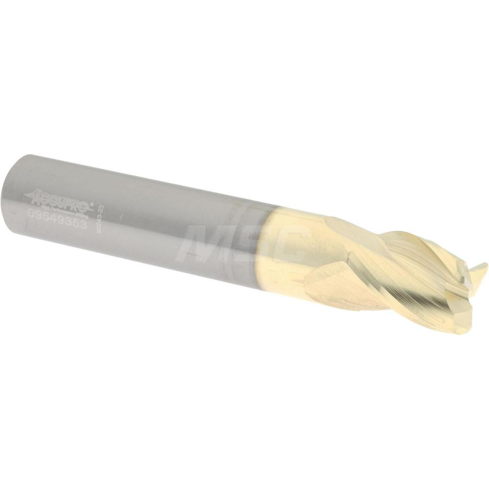 Picture of Accupro 09549353 1/2 X .06Rad3Fl Solid Carbide End Mill