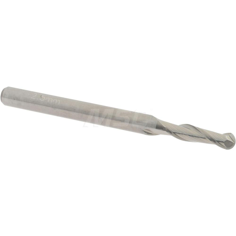 Picture of Accupro 1217207 2.5mm X 3mm X 10mm X 38mm 2Fl Ball Em