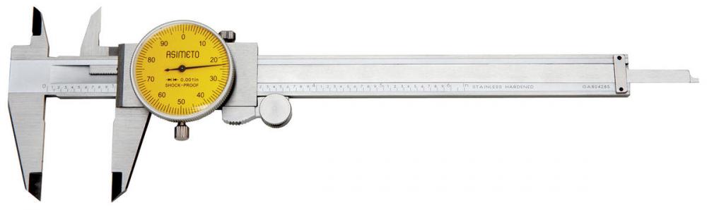 Picture of Asimeto 7303081 0-8X0.001" Asimeto Dial Caliper