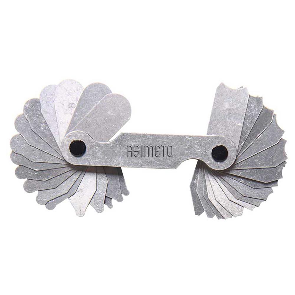 Picture of Asimeto 7605441 25 Pair 1/64" -1/2" Radius Gauge Set
