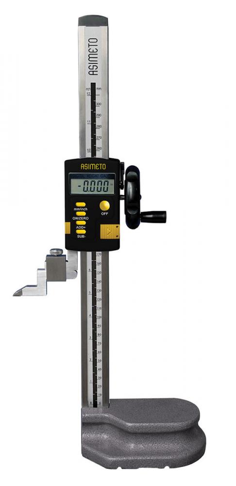 Picture of Asimeto 7626120 0-12" Hand Wheel Digital Height Gauge