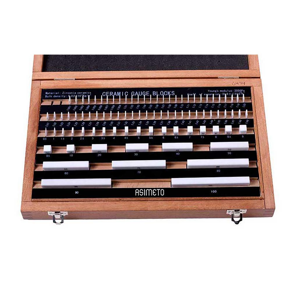 Picture of Asimeto 7650022 Asimeto 36 Pc Steel Grade As2 Asimeto Gauge Block Set