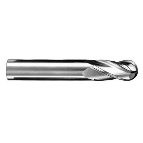 Picture of Award BKX-1624-CO Dia 1 SH 1.2500 LOC 6.00 OAL8.50 End Mill Taper Flute Cobalt Uncoated Single End Square Sharp