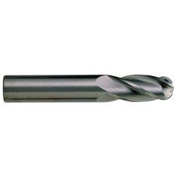 Picture of Bassett B51550 1/8 X 1 X 3 4Fl Carbide Endmill Ball