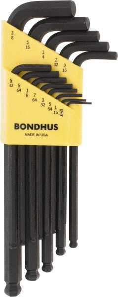 Picture of Bondhus 10937 Bondhus Blx13 .050-3/8" Ball End Hex Key Set