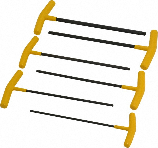Picture of Bondhus 13146 6 Pc T-Handle Bal Hex Key Set