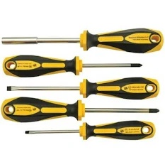 Picture of Bondhus 16758 5Pc Sl/Ph ComforTGrip Screwdriver Set