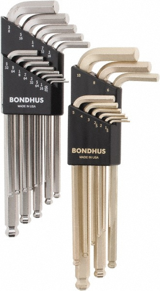 Picture of Bondhus 20399 22Pc Silver & Gold Inch/Metric Set