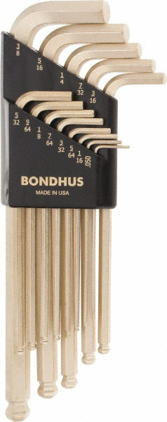 Picture of Bondhus 37937 Blx22G 13Pc Ball End L-Key Hex Key Set