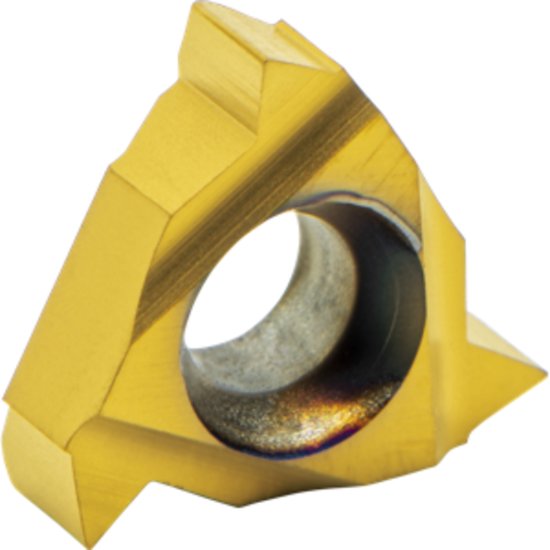 Picture of Carmex 11IL14NPTMXC Threading Insert 14.00TPI NPT Internal Left TiCN + TiN ISO 11