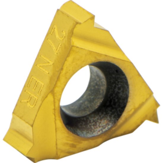 Picture of Carmex 11ER27NPTMXC Threading Insert 27.00TPI NPT External Right TiCN + TiN ISO 11