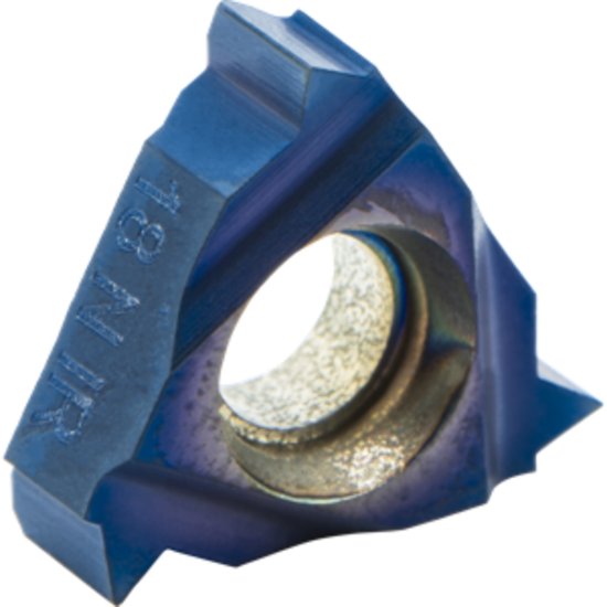 Picture of Carmex 11IR18NPTBLU Threading Insert 18.00TPI NPT Internal Right Nano Coating ISO 11