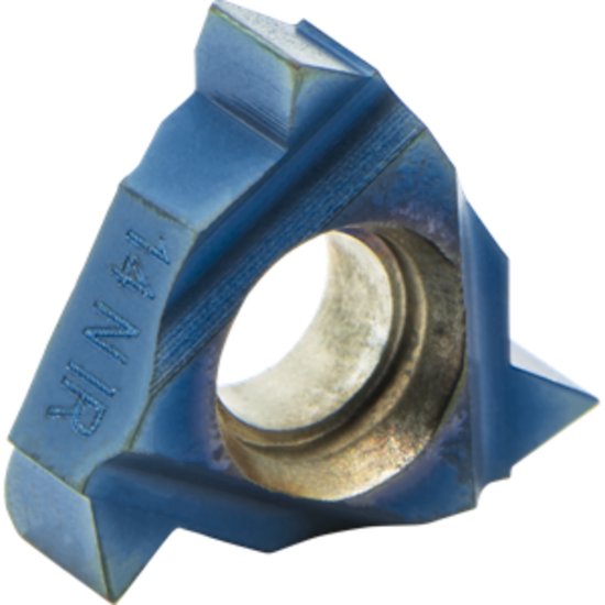 Picture of Carmex 11IR14NPTBLU Threading Insert 14.00TPI NPT Internal Right Nano Coating ISO 11