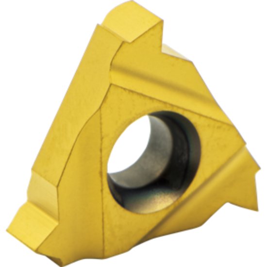 Picture of Carmex 16ER115NPTFMXC Threading Insert 11.50TPI NPTF External Right TiCN + TiN ISO 16