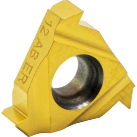 Picture of Carmex 16ER12ABUTMXC Threading Insert 12.00TPI Buttress External Right TiCN + TiN ISO 16