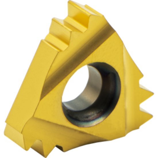 Picture of Carmex 16ER12UN2mmXC Threading Insert 12.00TPI UN External Right TiCN + TiN ISO 16