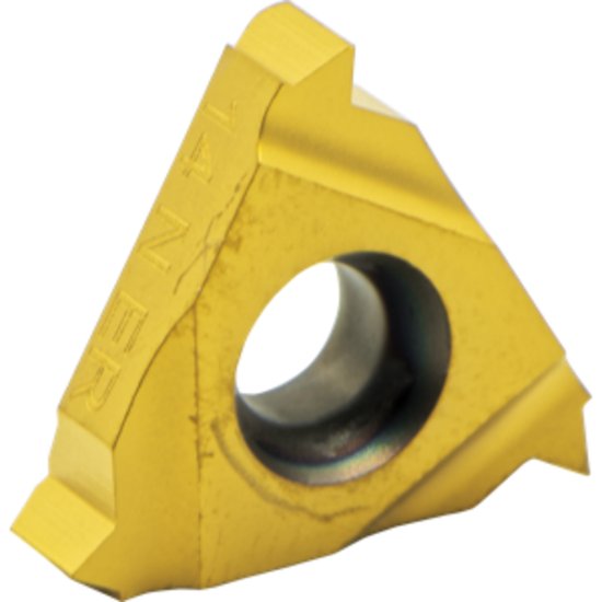 Picture of Carmex 16ER14NPTMXC Threading Insert 14.00TPI NPT External Right TiCN + TiN ISO 16