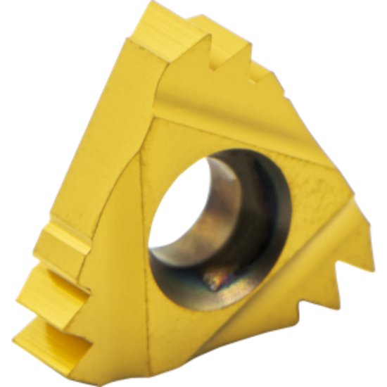 Picture of Carmex 16ER14W2mmXC Threading Insert 14.00TPI Whitworth BSW/BSF/BSP External Right TiCN + TiN ISO 16