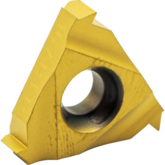 Picture of Carmex 16ER16ABUTP25C Threading Insert 16.00TPI Buttress External Right TiN ISO 16