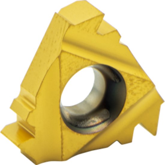 Picture of Carmex 16IL10ABUTMXC Threading Insert 10.00TPI Buttress Internal Left TiCN + TiN ISO 16