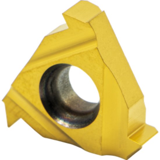 Picture of Carmex 16IRZ12ABUTMXC Threading Insert 12.00TPI Buttress Internal Right TiCN + TiN SA 16