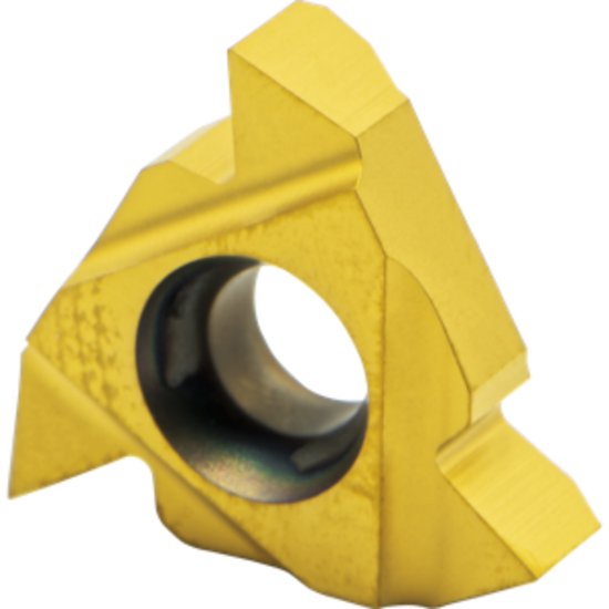 Picture of Carmex 16ELAG60P25C Threading Insert 8.00TPI - 48.00TPI 3.18mm - 0.53mm 60.0° External Left TiN ISO 16