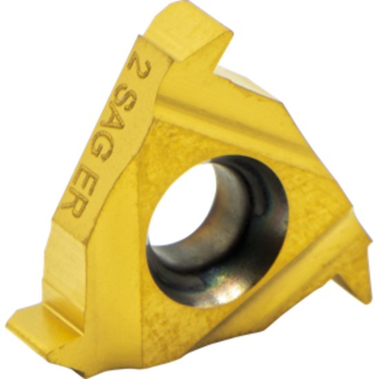 Picture of Carmex 16ER2SAGEMXC Threading Insert 2.00mm Sagengenwinde External Right TiCN + TiN ISO 16