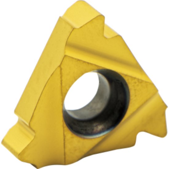 Picture of Carmex 16ER8APIRDMXC Threading Insert 8.00TPI Round External Right TiCN + TiN ISO 16