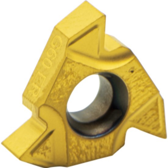 Picture of Carmex 16ERBG60P25C Threading Insert 8.00TPI - 14.00TPI 3.18mm - 1.81mm 60.0° External Right TiN ISO 16