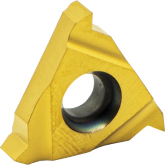 Picture of Carmex 16ILA60MXC Threading Insert 16.00TPI - 48.00TPI 1.59mm - 0.53mm 60.0° Internal Left TiCN + TiN ISO 16