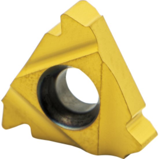 Picture of Carmex 16IR8APIRDMXC Threading Insert 8.00TPI Round Internal Right TiCN + TiN ISO 16