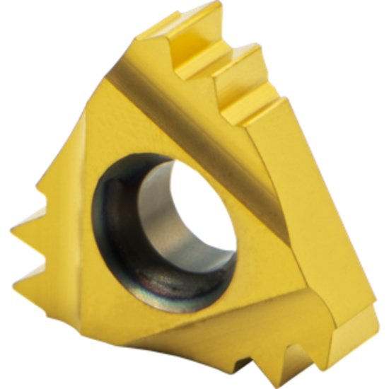 Picture of Carmex 16EL12UN2mmXC Threading Insert 12.00TPI UN External Left TiCN + TiN ISO 16