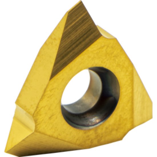 Picture of Carmex 16VERG55MXC Threading Insert 8.00TPI - 14.00TPI 3.18mm - 1.81mm 55.0° External Right TiCN + TiN On Edge 3