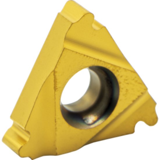 Picture of Carmex 16IL10RDMXC Threading Insert 10.00TPI Round Internal Left TiCN + TiN ISO 16