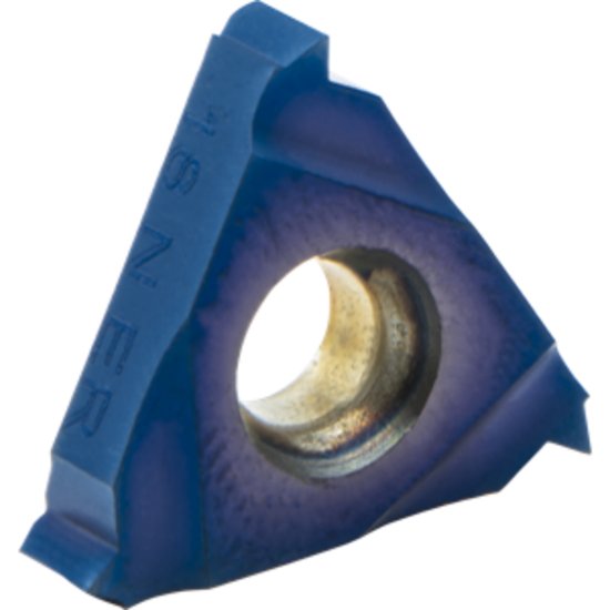 Picture of Carmex 16ER18NPTBLU Threading Insert 18.00TPI NPT External Right Nano Coating ISO 16