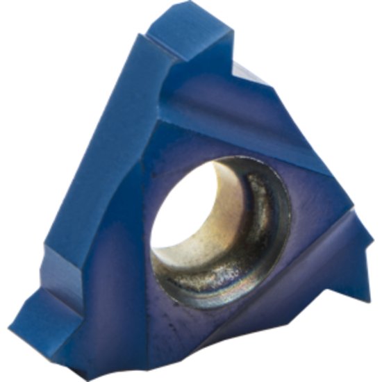 Picture of Carmex 16ER115NPTFBLU Threading Insert 11.50TPI NPTF External Right Nano Coating ISO 16
