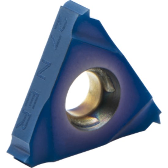 Picture of Carmex 16ER27NPTBLU Threading Insert 27.00TPI NPT External Right Nano Coating ISO 16