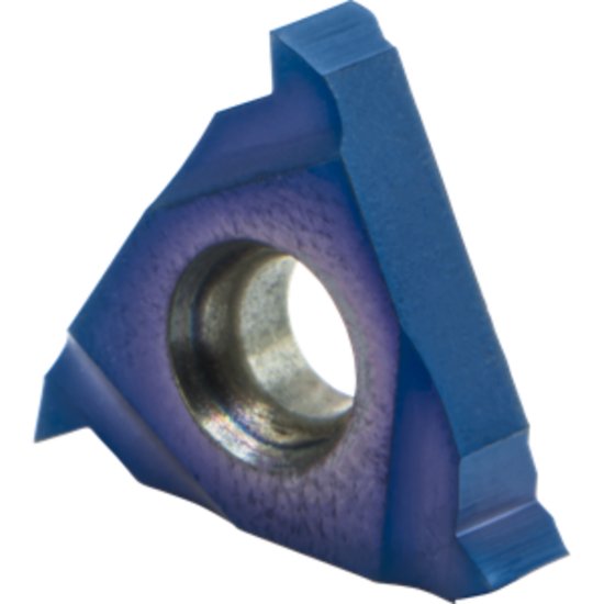 Picture of Carmex 16IRA60BLU Threading Insert 16.00TPI - 48.00TPI 1.59mm - 0.53mm 60.0° Internal Right Nano Coating ISO 16