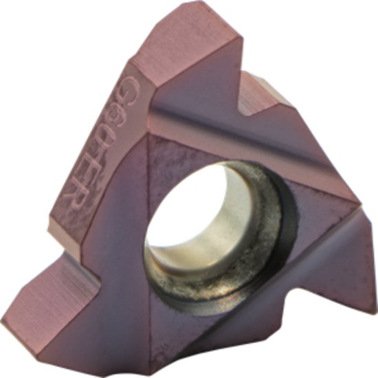 Picture of Carmex 16ERG60HBA Threading Insert 8.00TPI - 14.00TPI 3.18mm - 1.81mm 60.0° External Right Nano Coating ISO 16