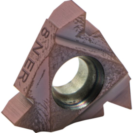 Picture of Carmex 16ER8NPTHBA Threading Insert 8.00TPI NPT External Right Nano Coating ISO 16