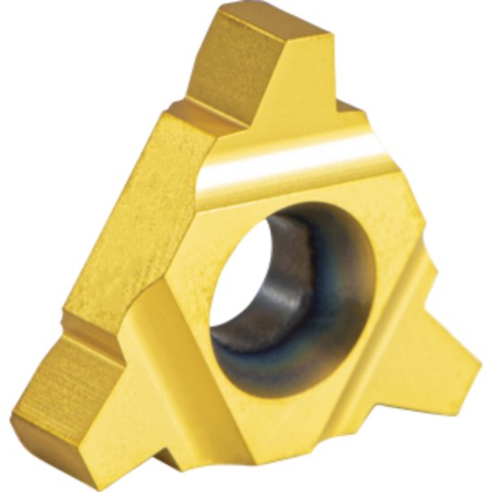 Picture of Carmex 22UERL4STAcmeMXC Threading Insert 4.00TPI Acme External Neutral TiCN + TiN ISO 22