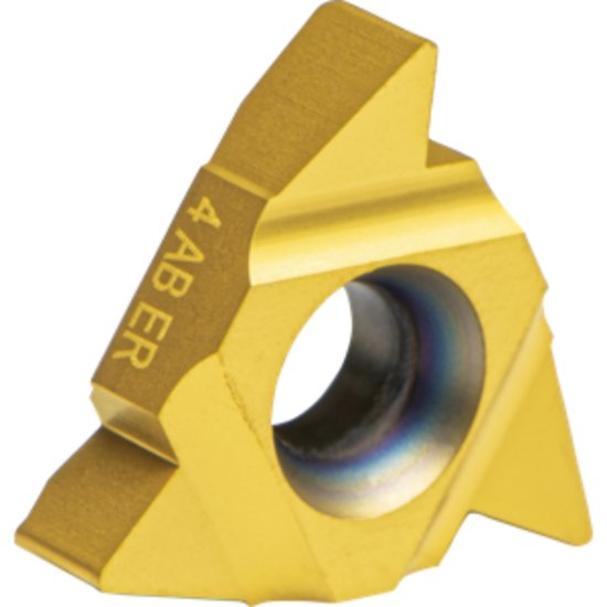 Picture of Carmex 22UER4ABUTMXC Threading Insert 4.00TPI Buttress External Right TiCN + TiN ISO 22