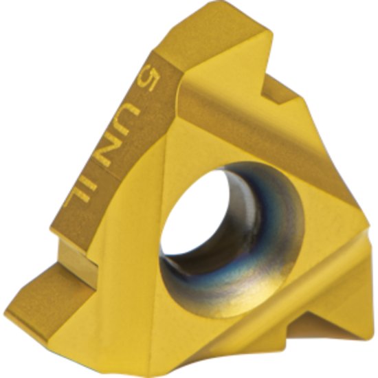 Picture of Carmex 22IL5UNMXC Threading Insert 5.00TPI UN Internal Left TiCN + TiN ISO 22