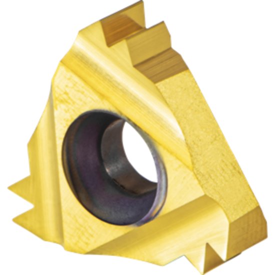 Picture of Carmex 22IR12UN2mmXC Threading Insert 12.00TPI UN Internal Right TiCN + TiN ISO 22