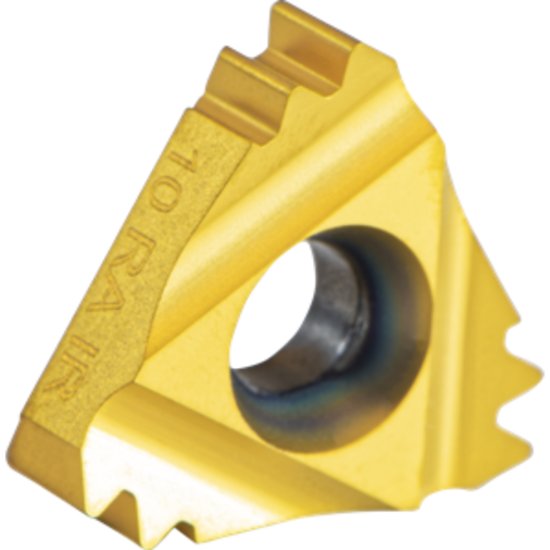 Picture of Carmex 22IR10APIRD2mmXC Threading Insert 10.00TPI Round Internal Right TiCN + TiN ISO 22