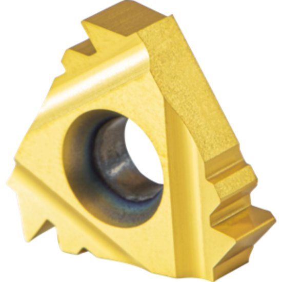 Picture of Carmex 22EL8ABUTMXC Threading Insert 8.00TPI Buttress External Left TiCN + TiN ISO 22