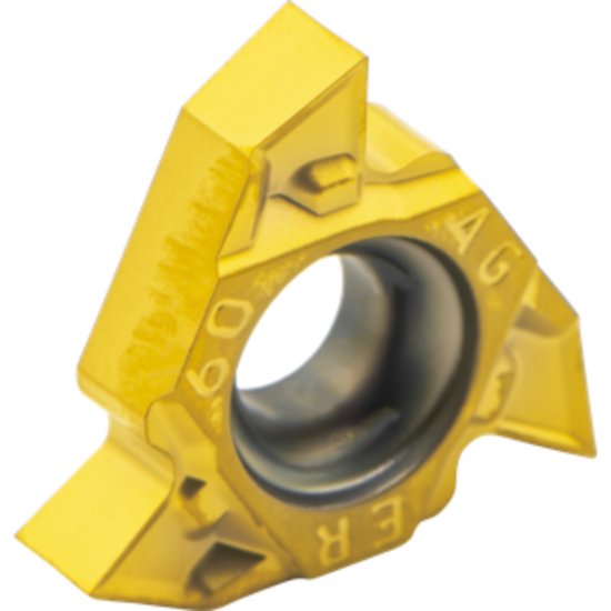 Picture of Carmex 22IR4PACMXC Threading Insert 4.00TPI API 4PAC Internal Right TiCN + TiN ISO 22